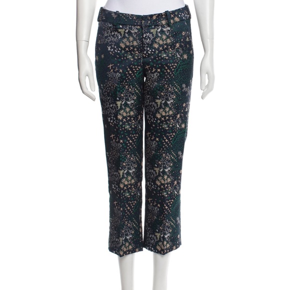 Zadig & Voltaire 36 Posh Jac Glam Trousers Printed Multilogo - Picture 4 of 4